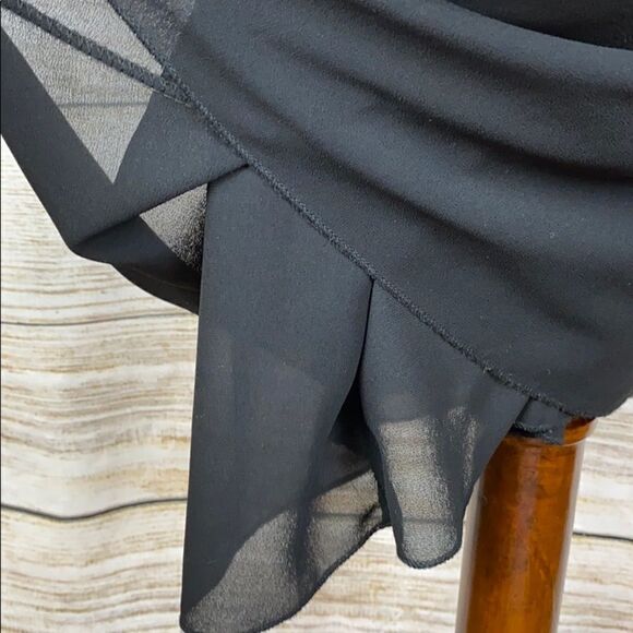 ARTIGLI  Beaded Halter neck Black Short Dress - Picture 10 of 13